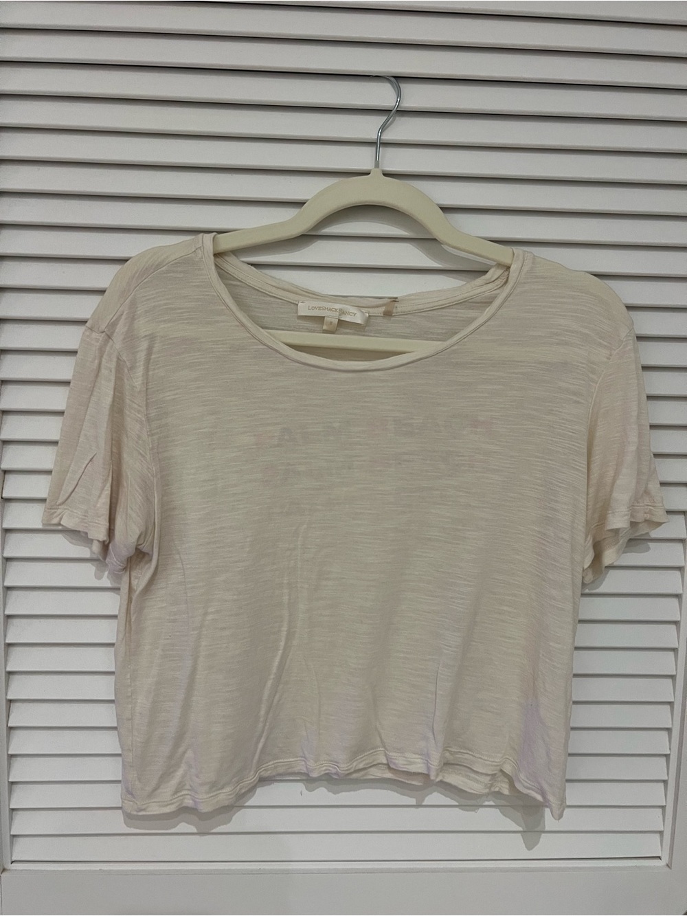 LoveShackFancy Palm Beach Tee Medium